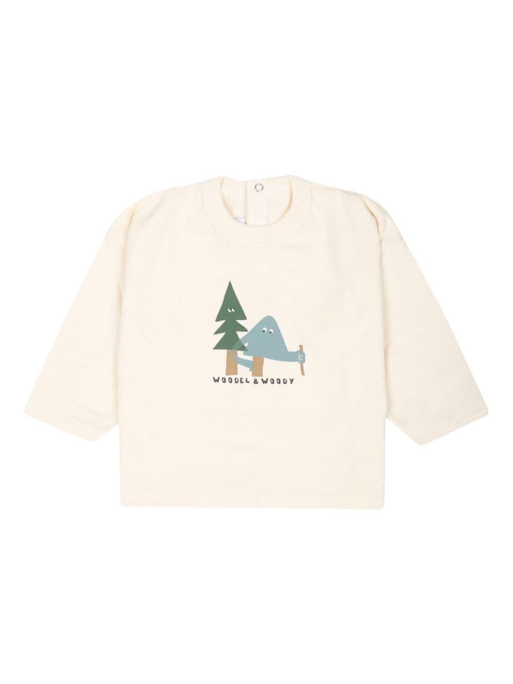 Petit Bateau graphic-print organic-cotton T-shirt - Neutrals von Petit Bateau