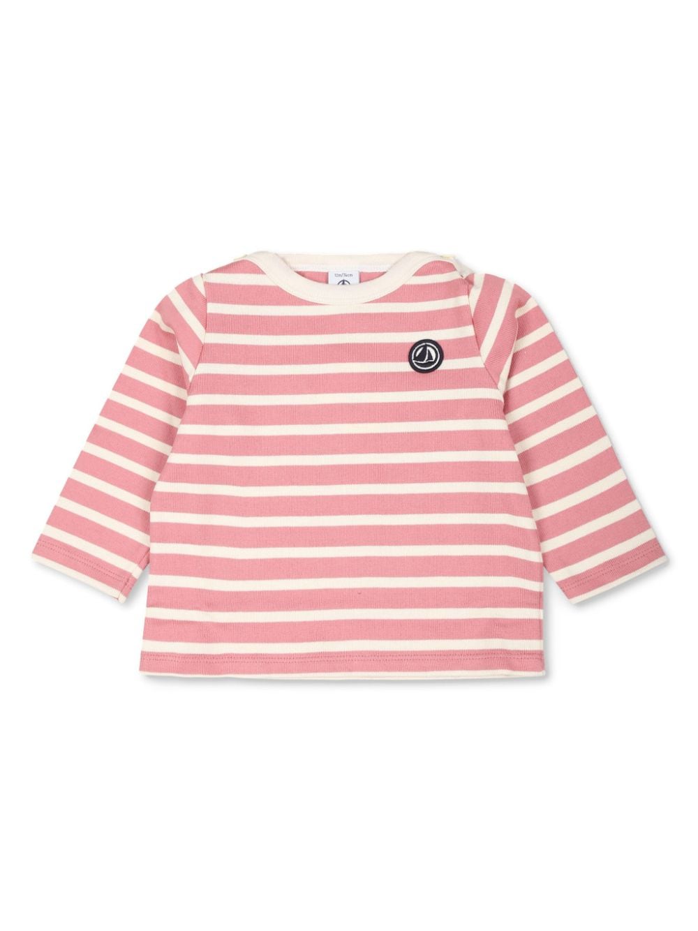 Petit Bateau striped t-shirt - Pink von Petit Bateau