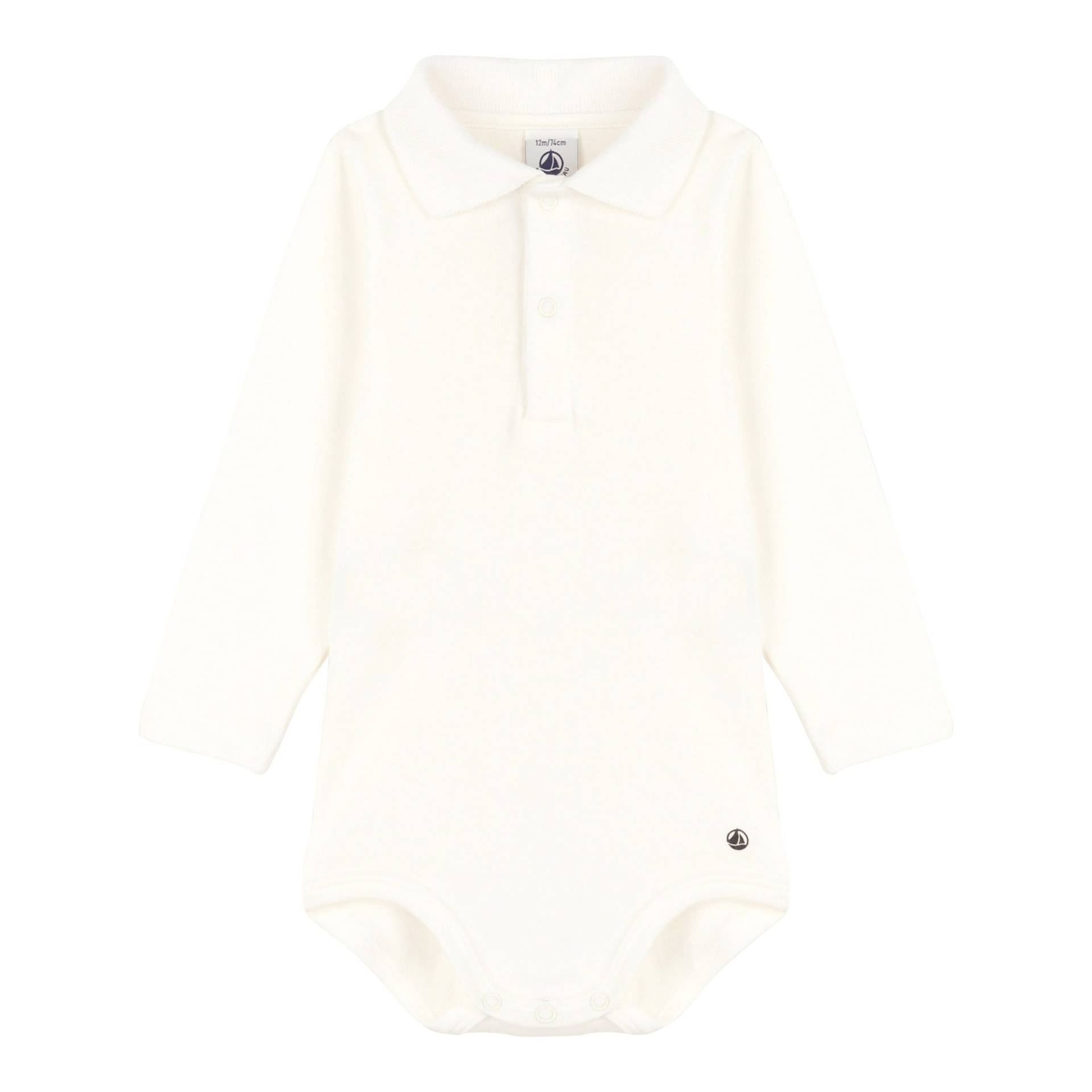 Polo-Body langarm von Petit Bateau