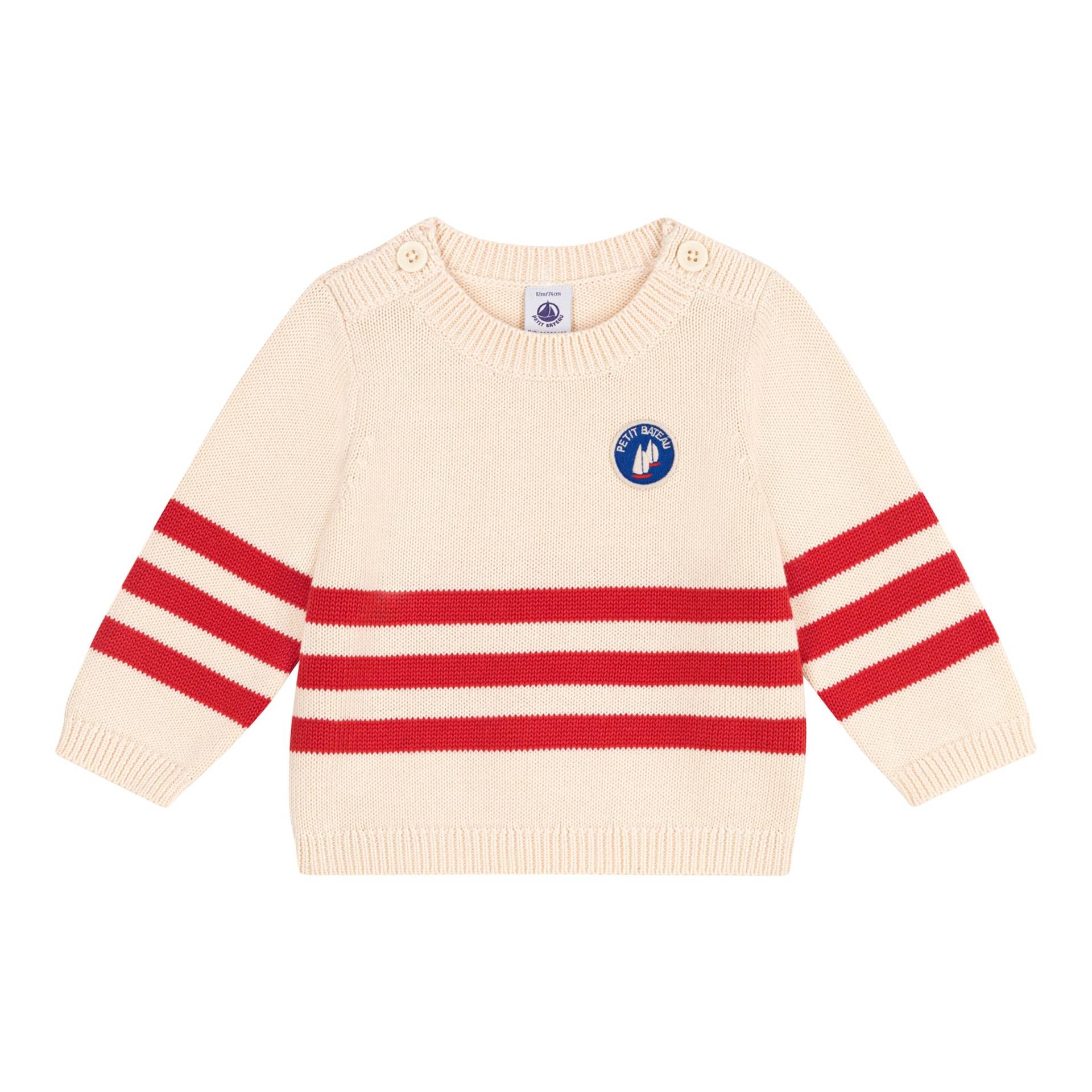 Pullover Ringel von Petit Bateau