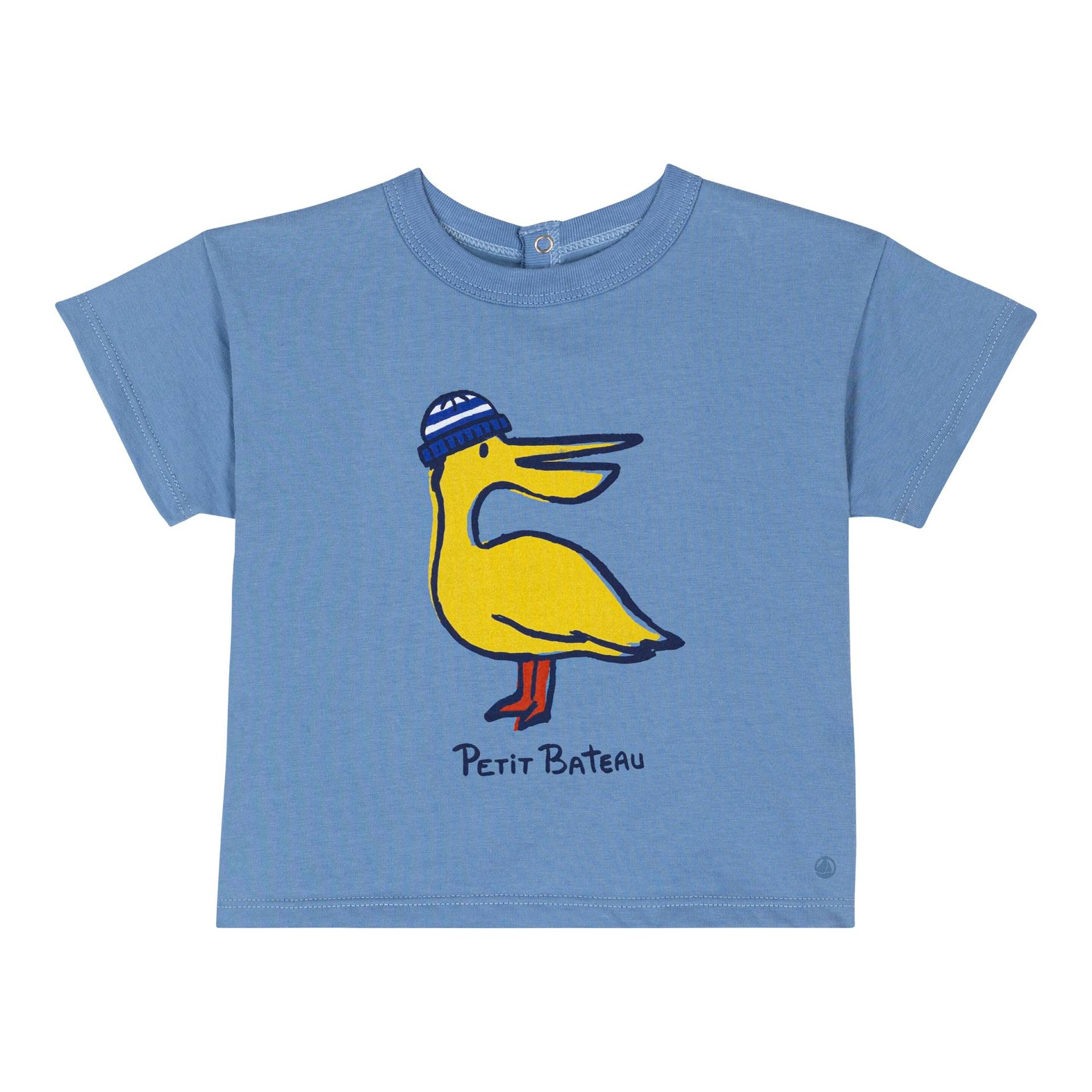 T-Shirt Vogel von Petit Bateau