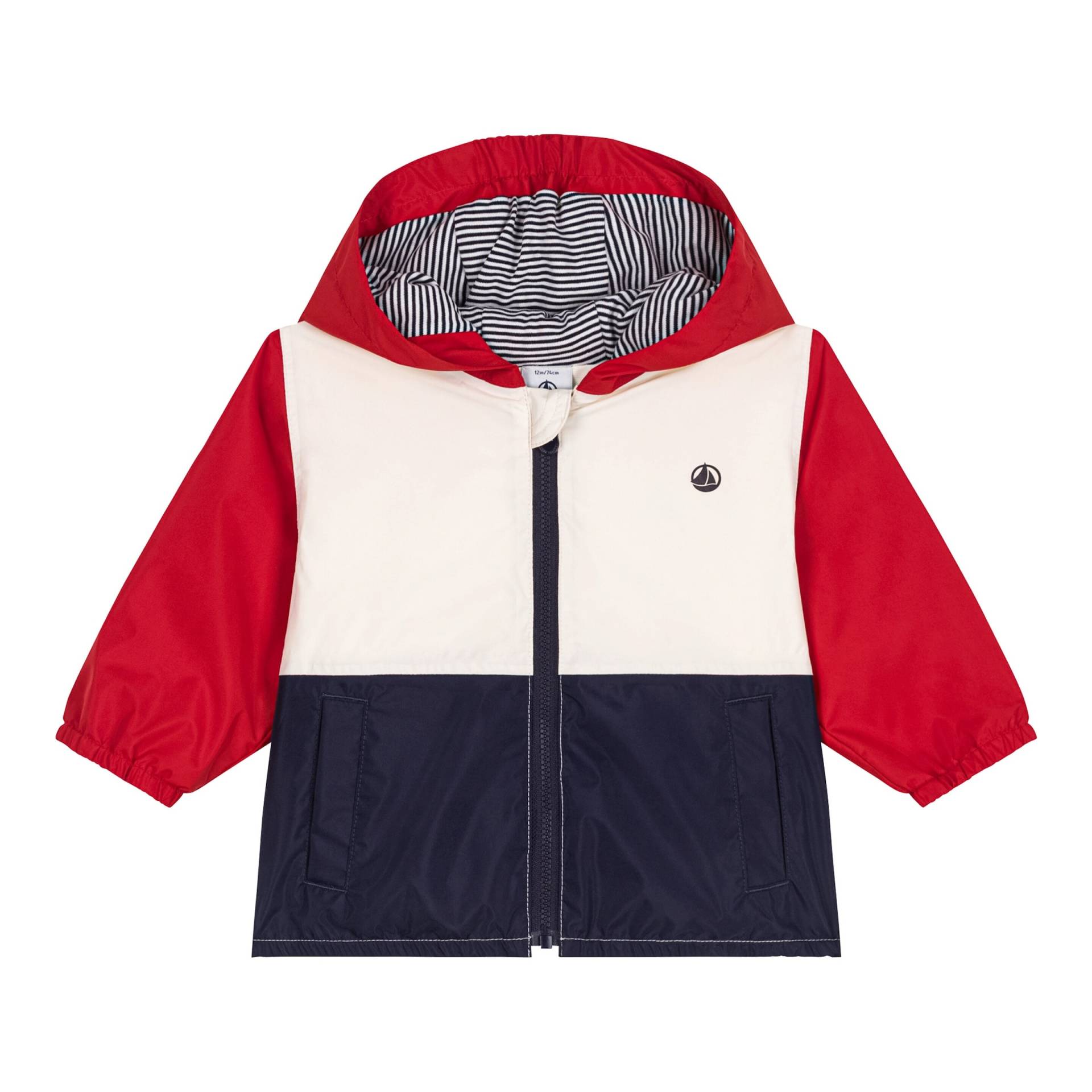 Windbreaker mit Kapuze von Petit Bateau