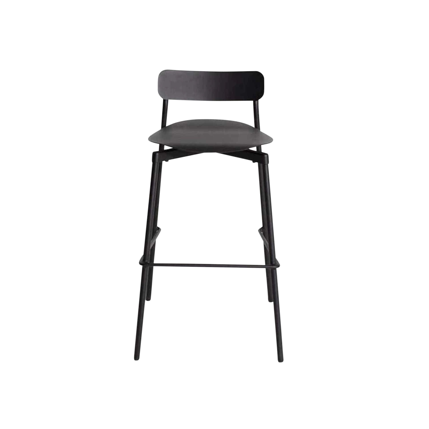 Fromme Bar Stool Outdoor-Barstuhl, Farbe braunrot, Grösse h 75cm