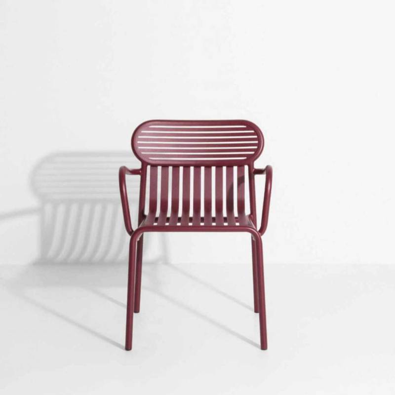 Week-End Armrest Armlenstuhl, Farbe burgundy von Petite Friture