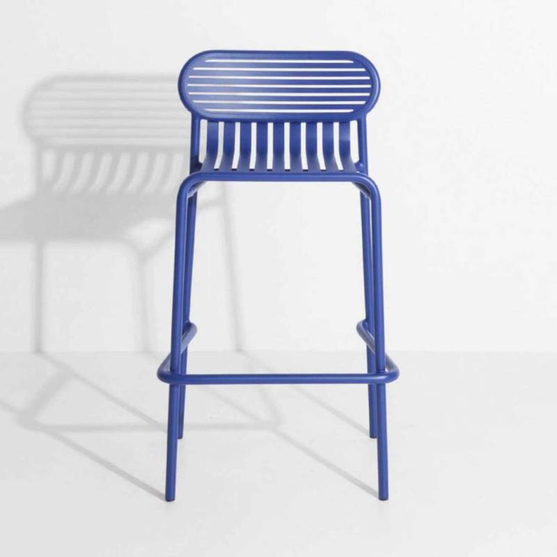 Week-End Barstool Barstuhl, Farbe blau von Petite Friture