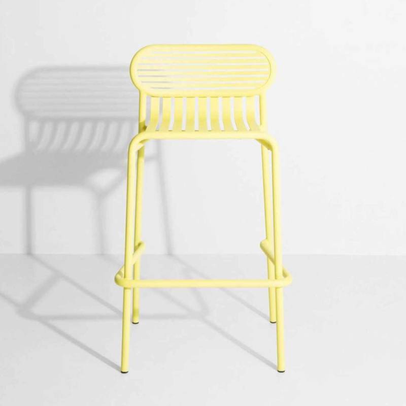 Week-End Barstool Barstuhl, Farbe gelb von Petite Friture