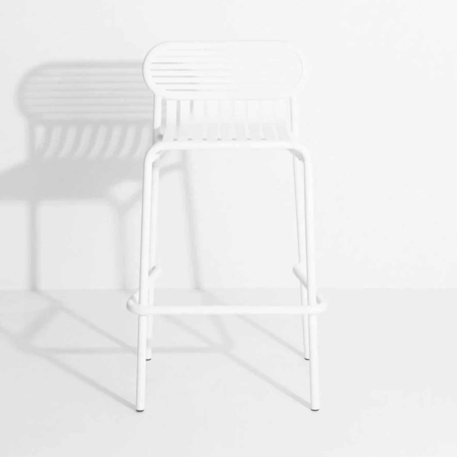 Week-End Barstool Barstuhl, Farbe weiss von Petite Friture