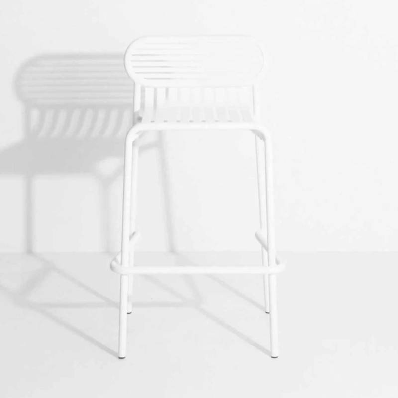 Week-End Barstool Barstuhl, Farbe weiss von Petite Friture