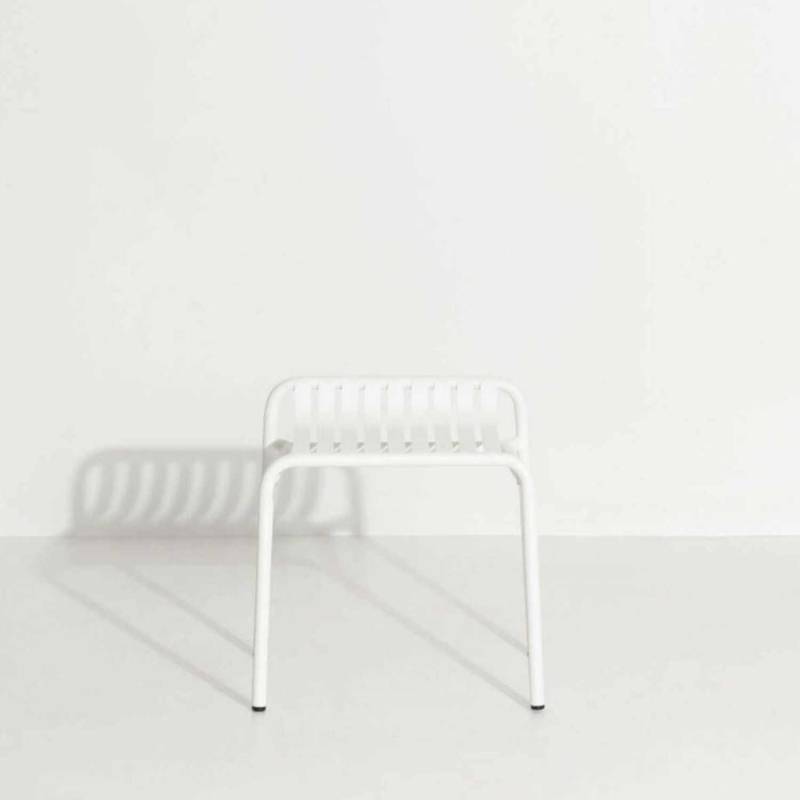 Week-End Stool Hocker, Farbe weiss von Petite Friture