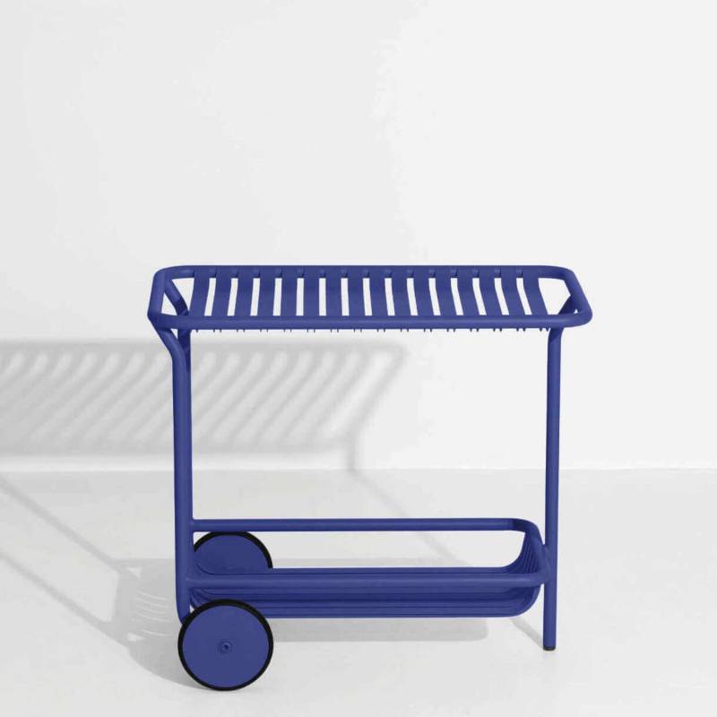 Week-End Trolley Servierwagen, Farbe blau von Petite Friture