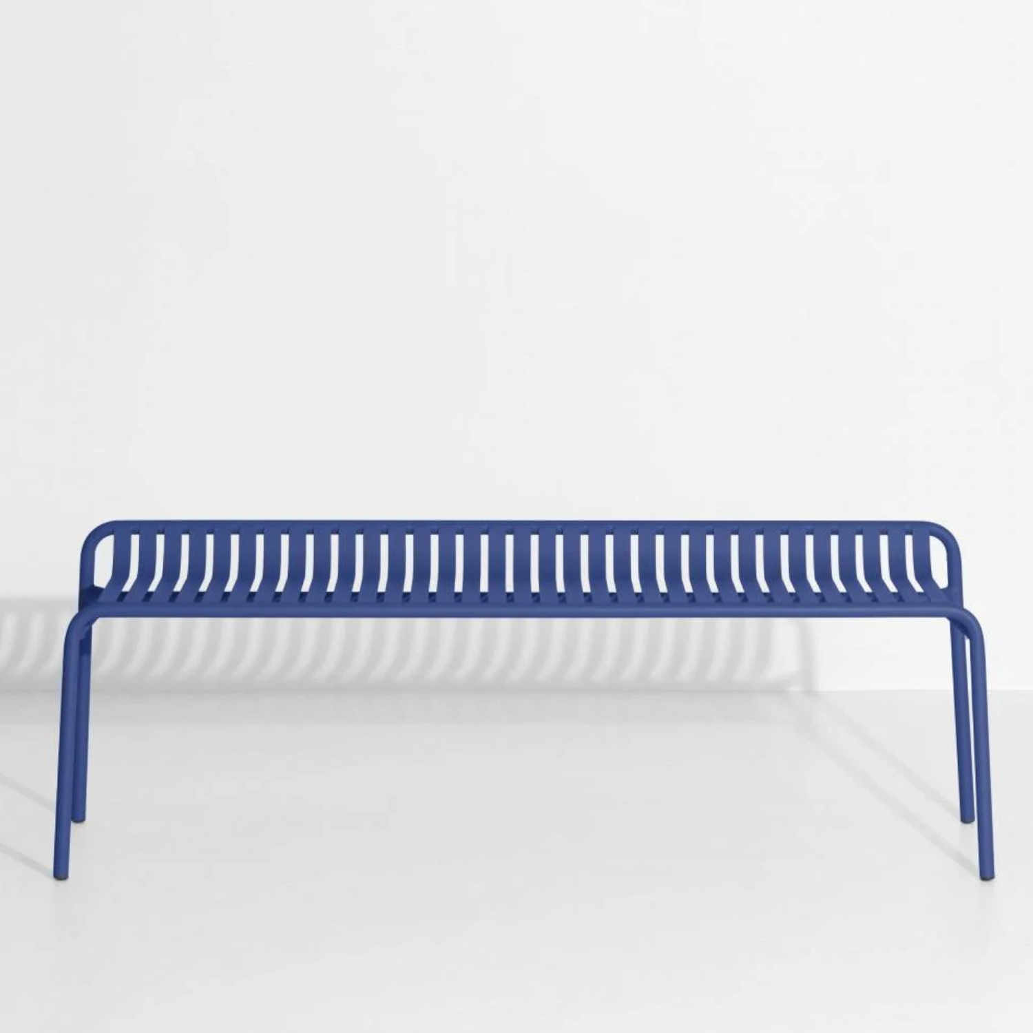 Week-End backless Bench Bank, Farbe blau von Petite Friture