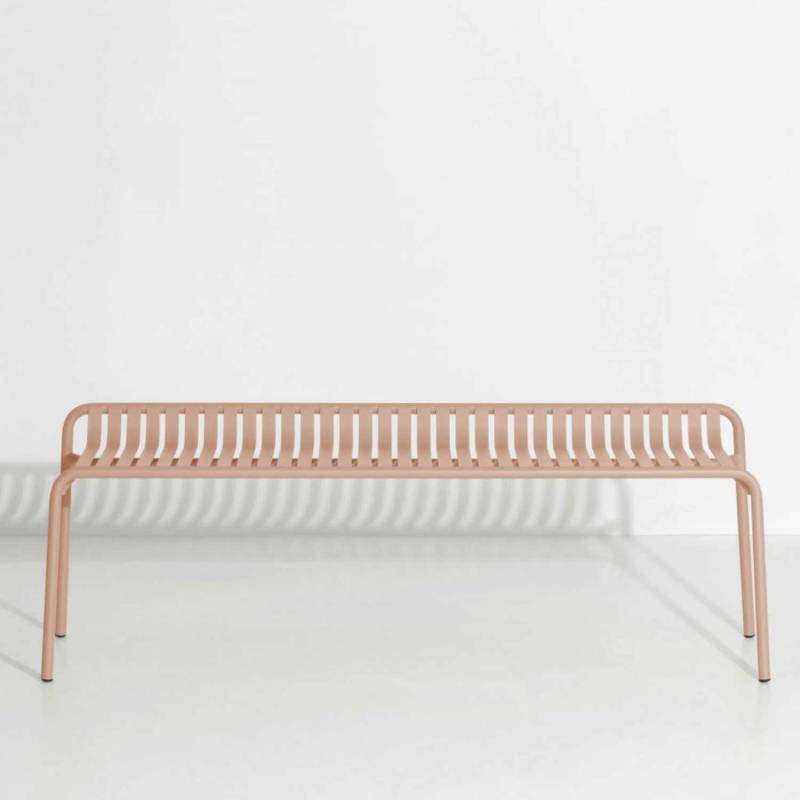 Week-End backless Bench Bank, Farbe blush von Petite Friture