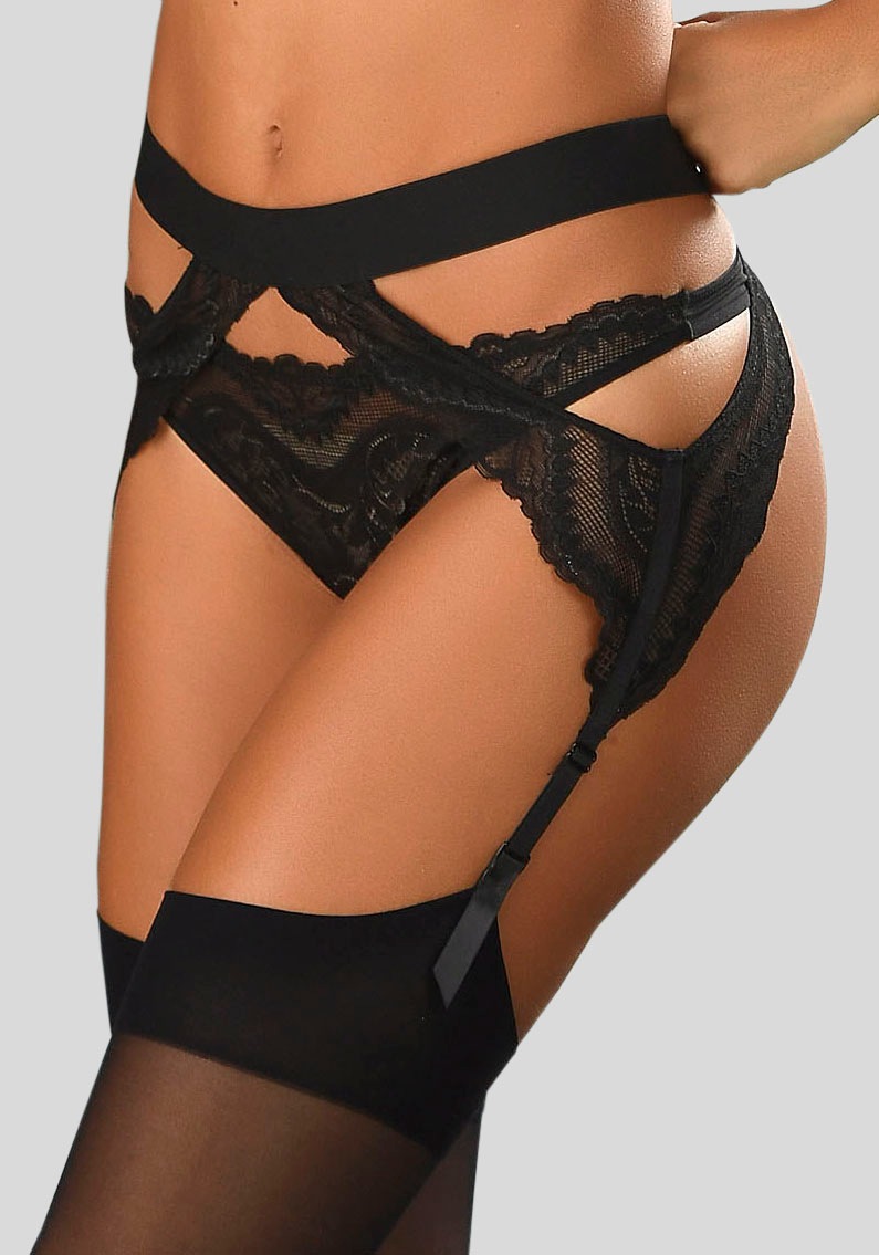 petite fleur goldfarben String, mit eleganter Spitze petite fleur goldfarben String, mit eleganter Spitze von Petite fleur gold