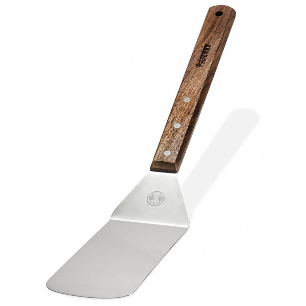 Petromax - Flexibler Grill- und Pfannenwender Gr Langgriff 24 cm edelstahl, holz von Petromax