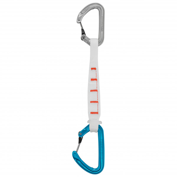 Petzl - Ange S Quickdraw 17 cm - Express-Set Gr 17 cm grau;grau/orange;grau/schwarz von Petzl