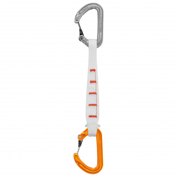 Petzl - Ange S Quickdraw 17 cm - Express-Set Gr 17 cm grau/orange von Petzl