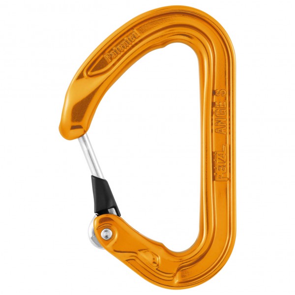 Petzl - Ange S - Schnappkarabiner grau;orange von Petzl