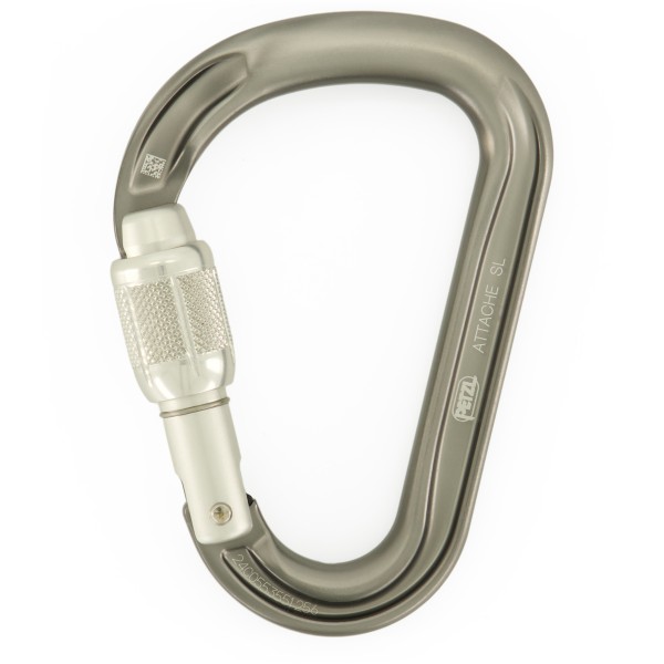 Petzl - Attache - HMS-Karabiner Gr One Size gelb;grau von Petzl