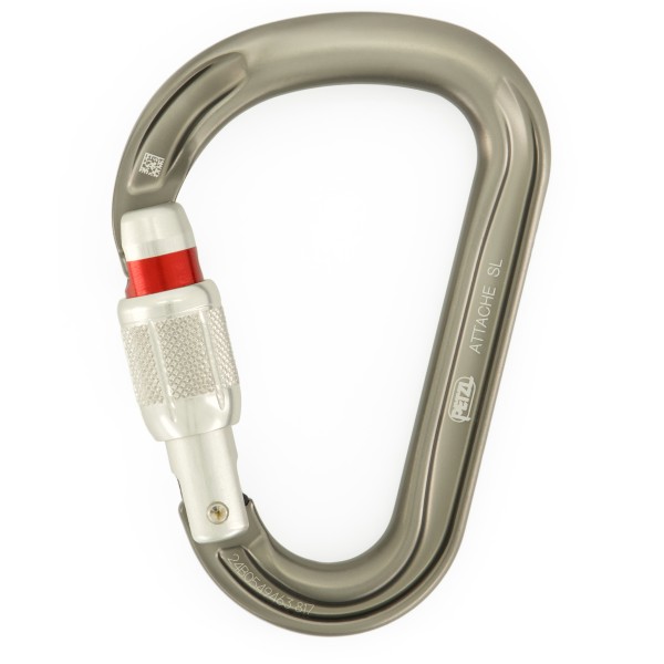 Petzl - Attache - HMS-Karabiner Gr One Size grau von Petzl