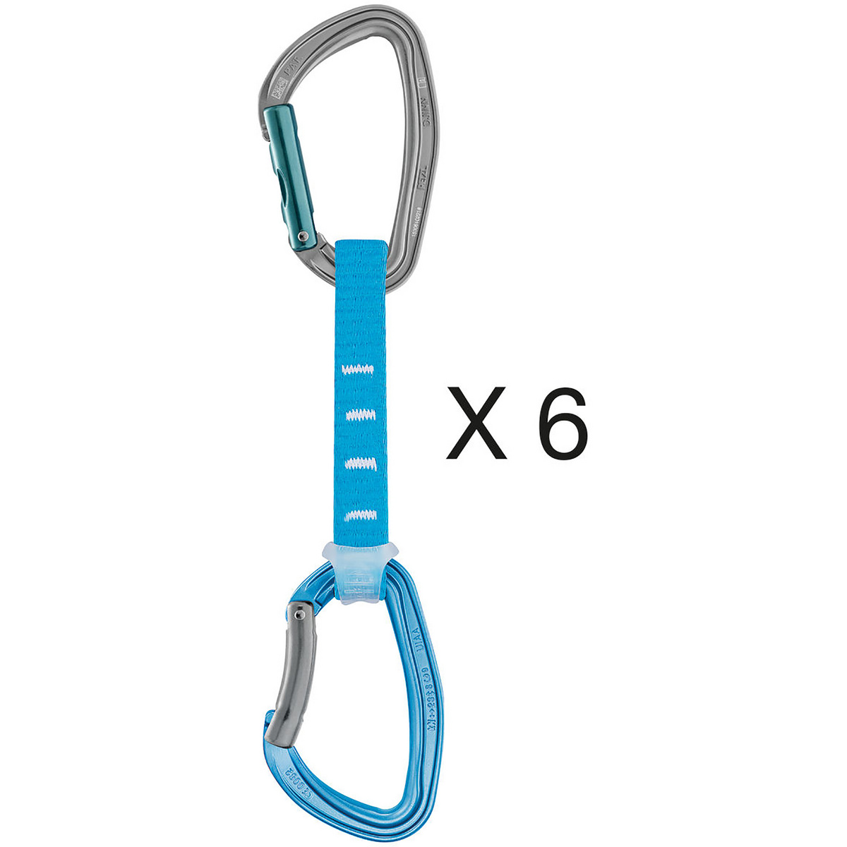 Petzl Djinn Axess Expressset 6er Pack von Petzl