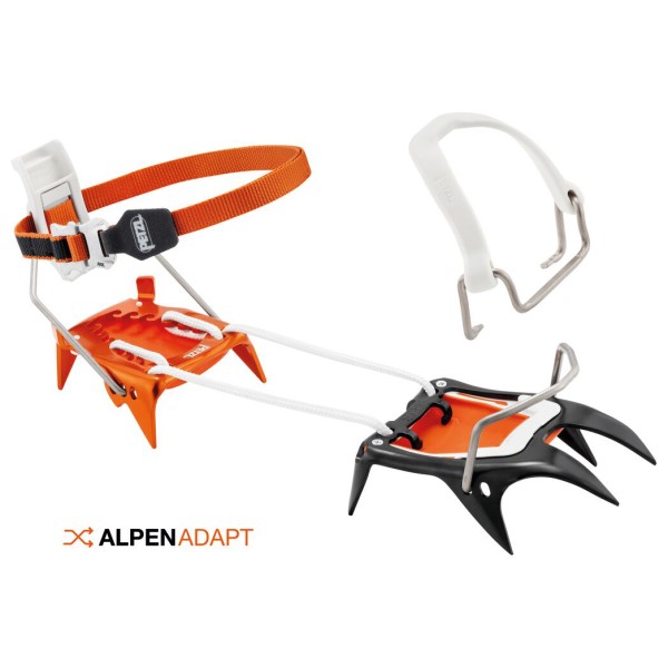 Petzl - Irvis Hybrid - Steigeisen Gr One Size schwarz/orange Petzl - Irvis Hybrid - Steigeisen Gr One Size schwarz/orange von Petzl