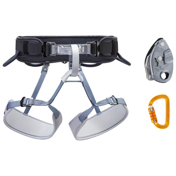 Petzl - Kit Corax Grigri Sm'D - Kletterset Gr Size 2 - M-XL dark gray von Petzl