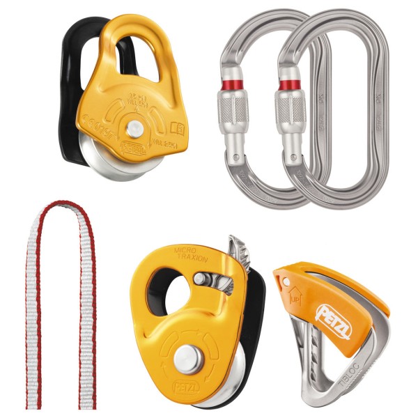 Petzl - Kit Secours Crevasse Gr One Size grau/schwarz von Petzl