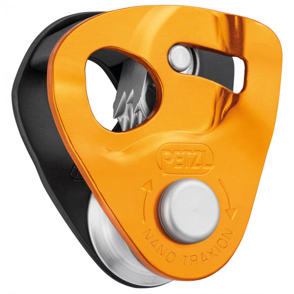 Petzl - Nano Traxion - Seilrolle Gr One Size orange von Petzl