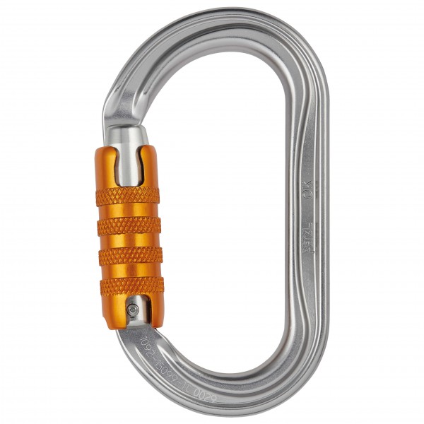 Petzl - OK Triact-Lock - Verschlusskarabiner grau von Petzl