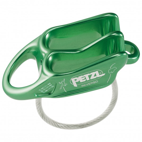 Petzl - Reverso - Sicherungsgerät grau;grün;rot von Petzl