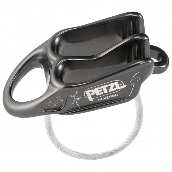 Petzl - Reverso - Sicherungsgerät grau von Petzl