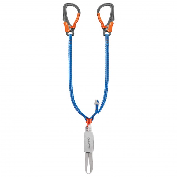 Petzl - Scorpio Eashook - Klettersteigset Gr One Size blau von Petzl