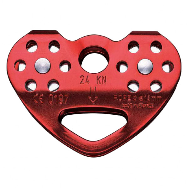 Petzl - Tandem - Seilrolle Gr One Size rot von Petzl