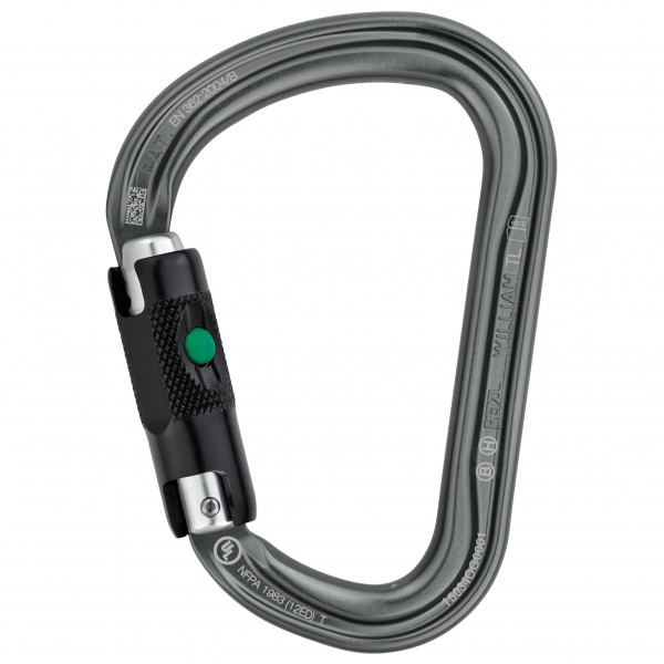 Petzl - William Ball-Lock - HMS-Karabiner grau von Petzl