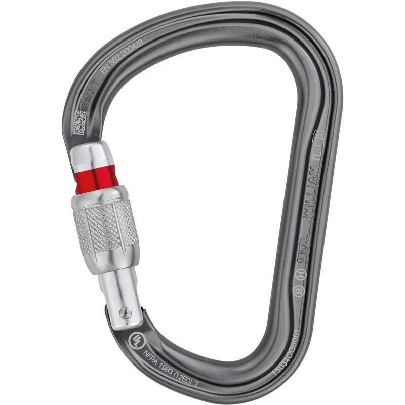 Petzl William Screw-Lock HMS Karabiner von Petzl