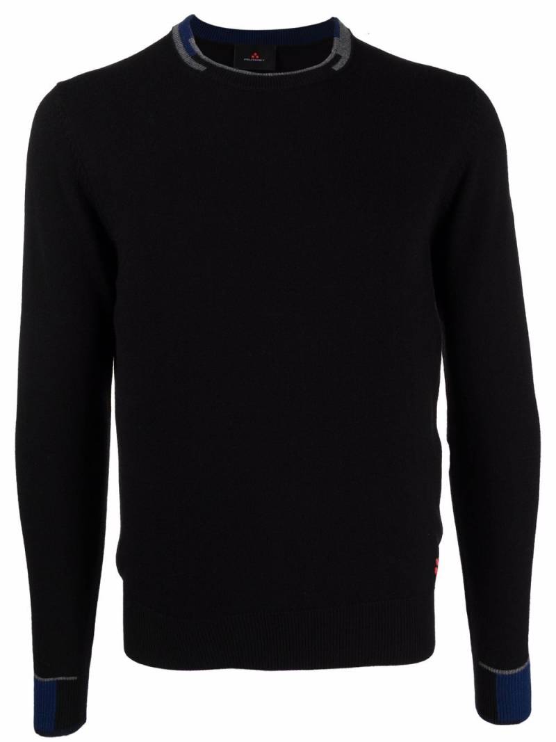 Peuterey contrast-trim jumper - Black von Peuterey