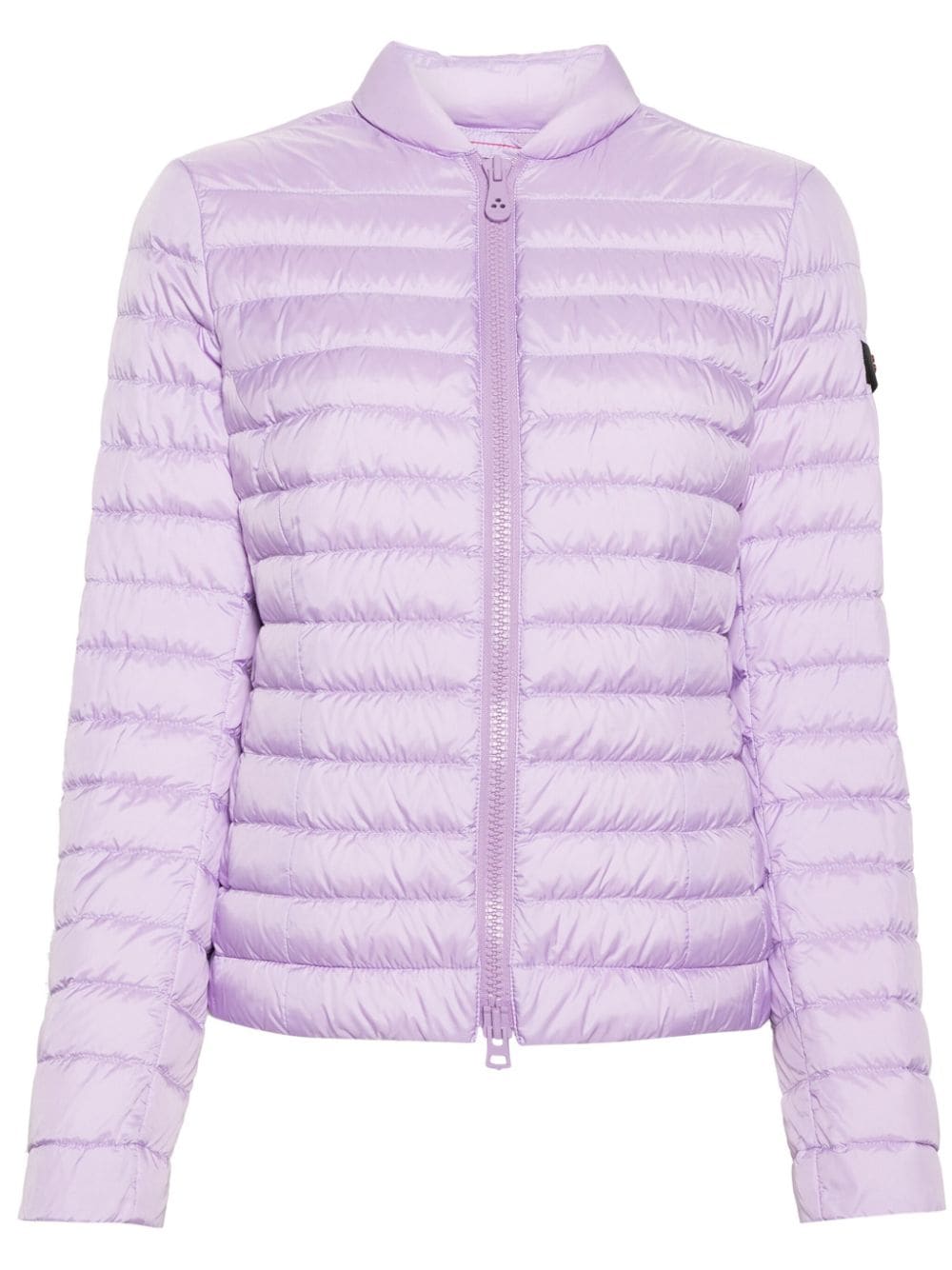 Peuterey logo-patch padded jacket - Purple von Peuterey