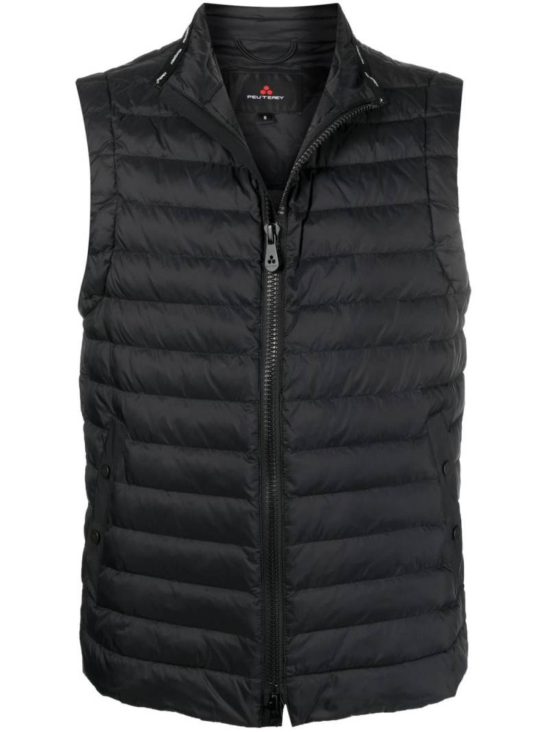 Peuterey quilted puffer gilet - Black von Peuterey