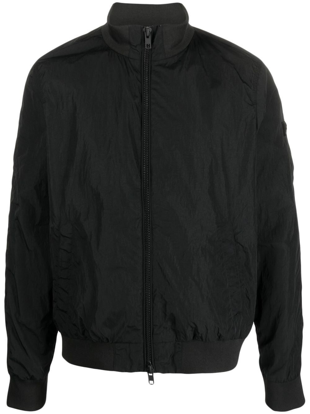 Peuterey zip-up bomber jacket - Black von Peuterey