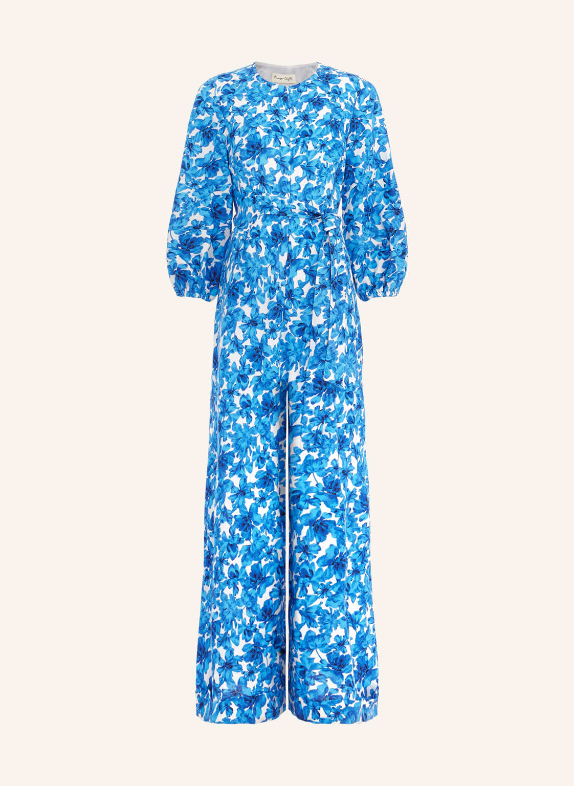 Phase Eight Jumpsuit Rosey Mit Leinen Und 3/4-Arm blau von Phase Eight