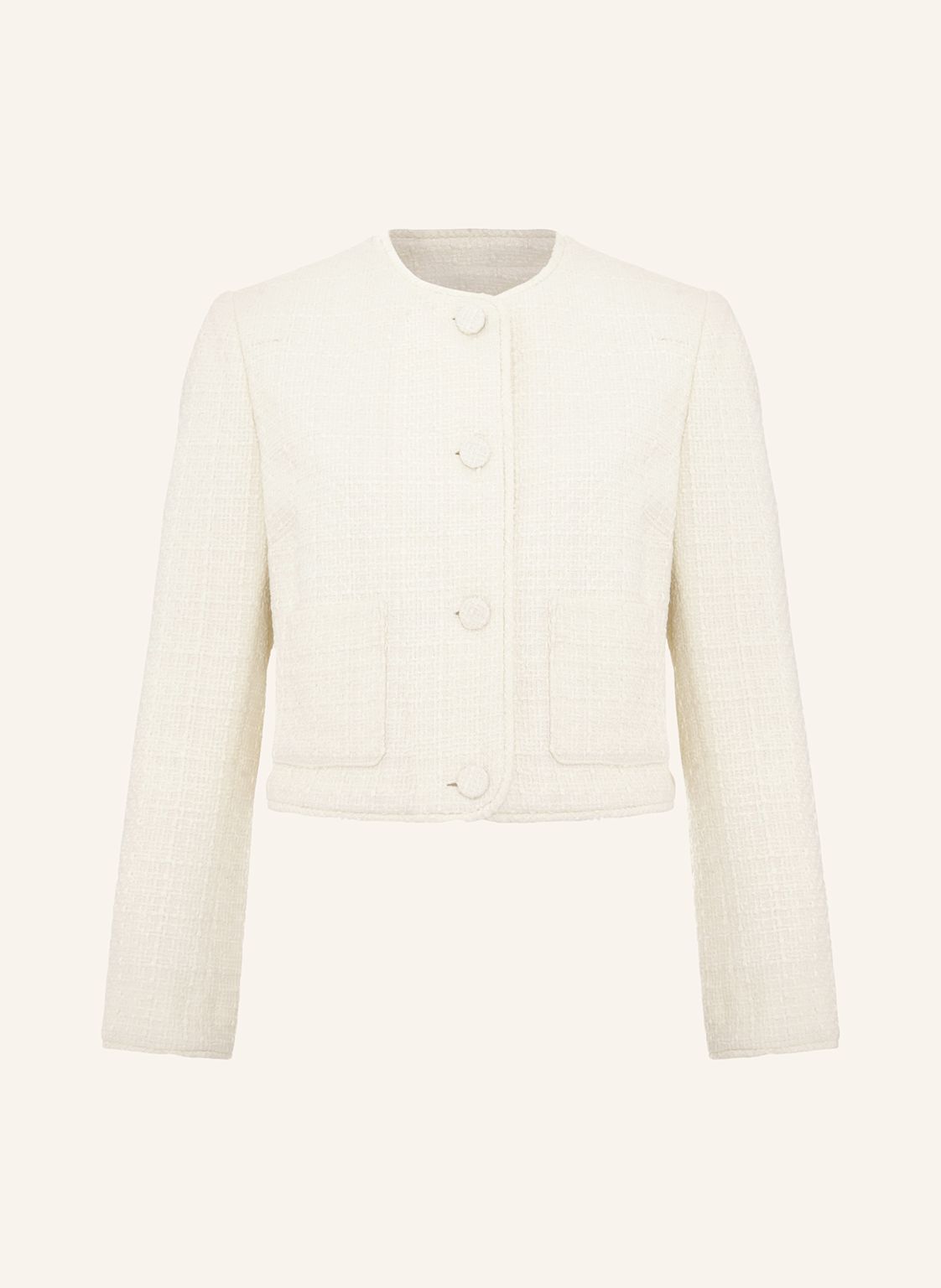 Phase Eight Kastenjacke Ripley Aus Bouclé weiss Phase Eight Kastenjacke Ripley Aus Bouclé weiss von Phase Eight