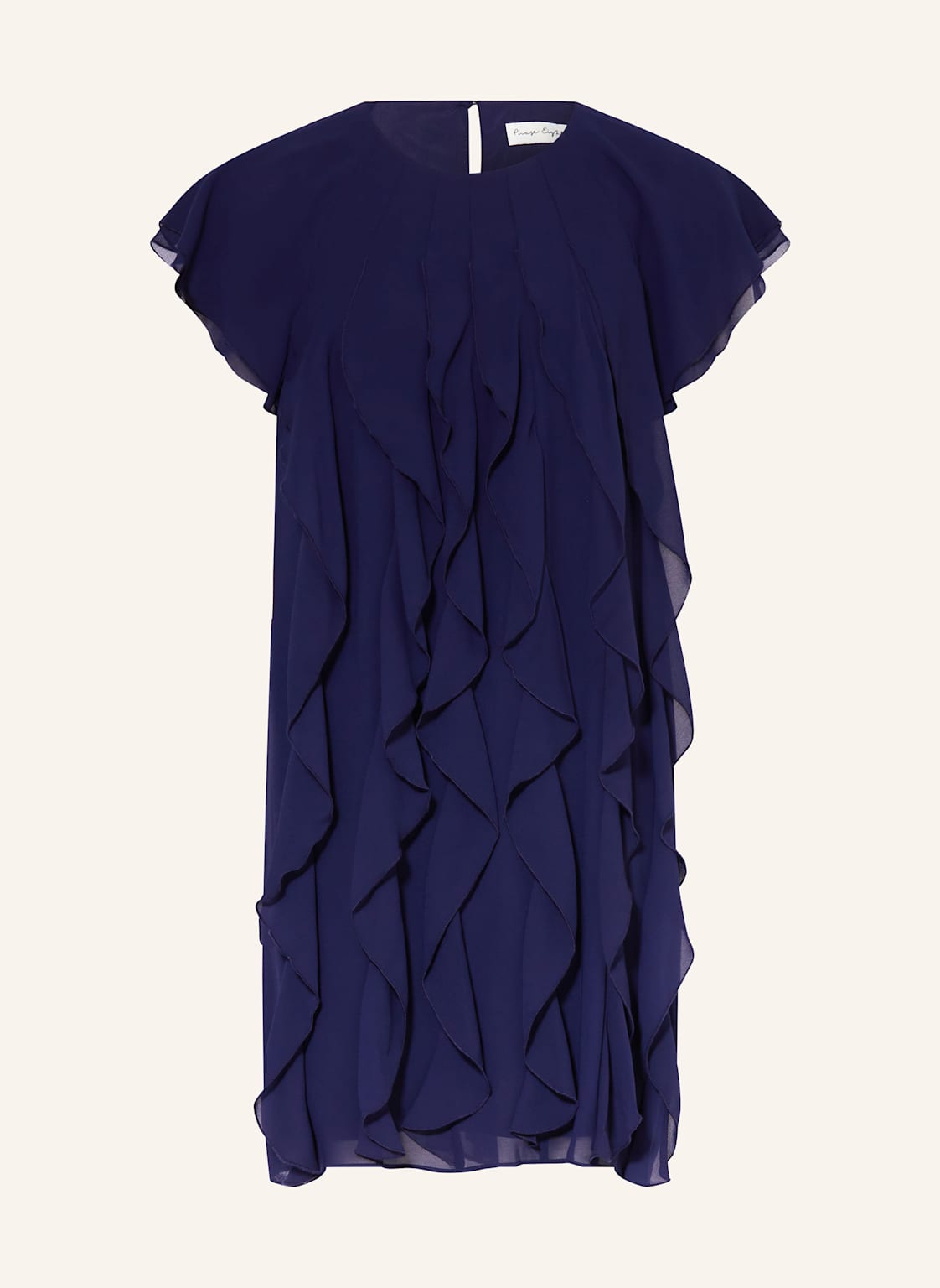 Phase Eight Kleid Claudette Mit Volants blau Phase Eight Kleid Claudette Mit Volants blau von Phase Eight