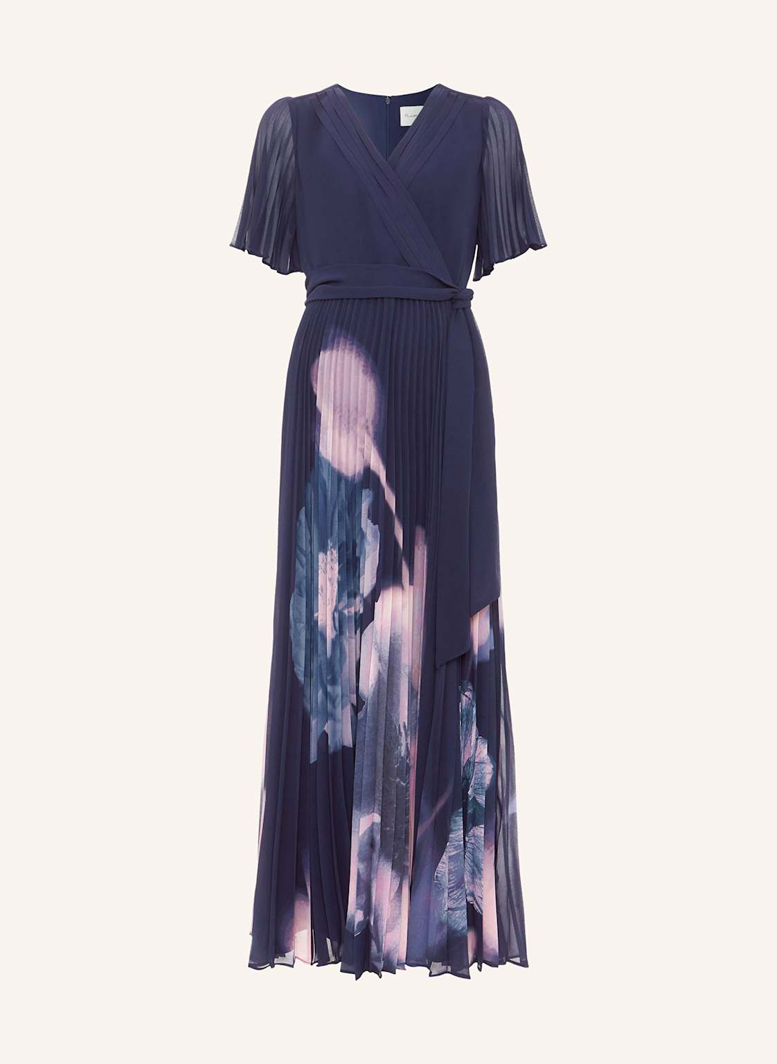 Phase Eight Plisseekleid Abigail blau von Phase Eight