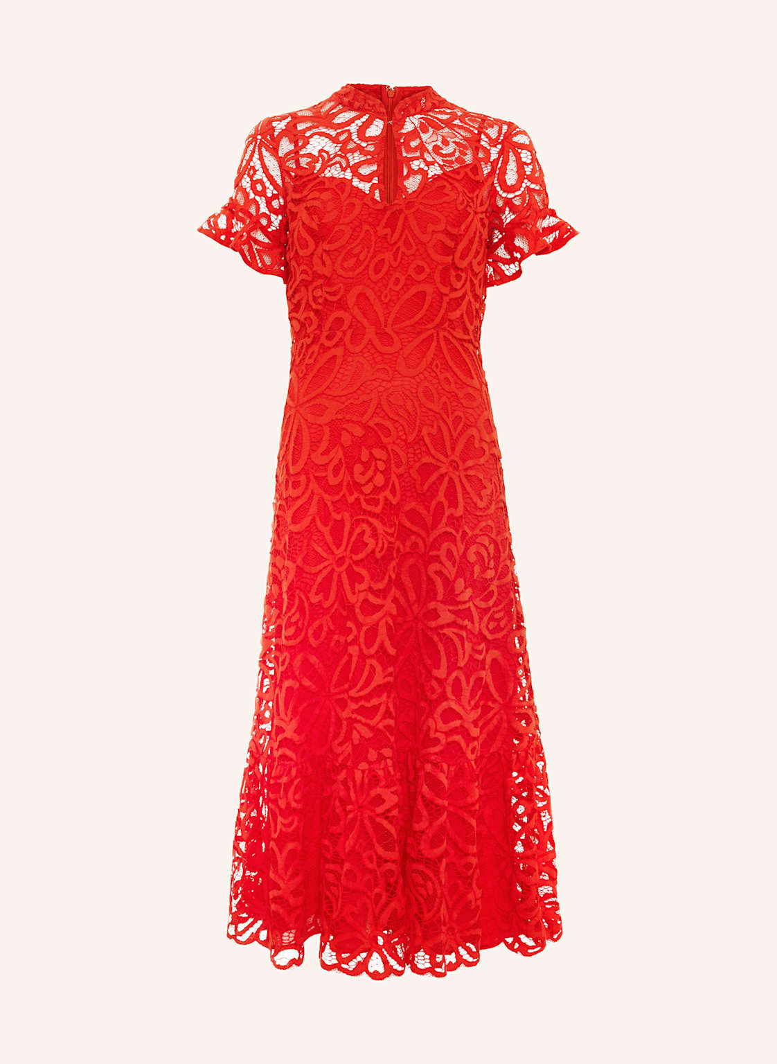 Phase Eight Spitzenkleid Lula Mit Volants rot Phase Eight Spitzenkleid Lula Mit Volants rot von Phase Eight