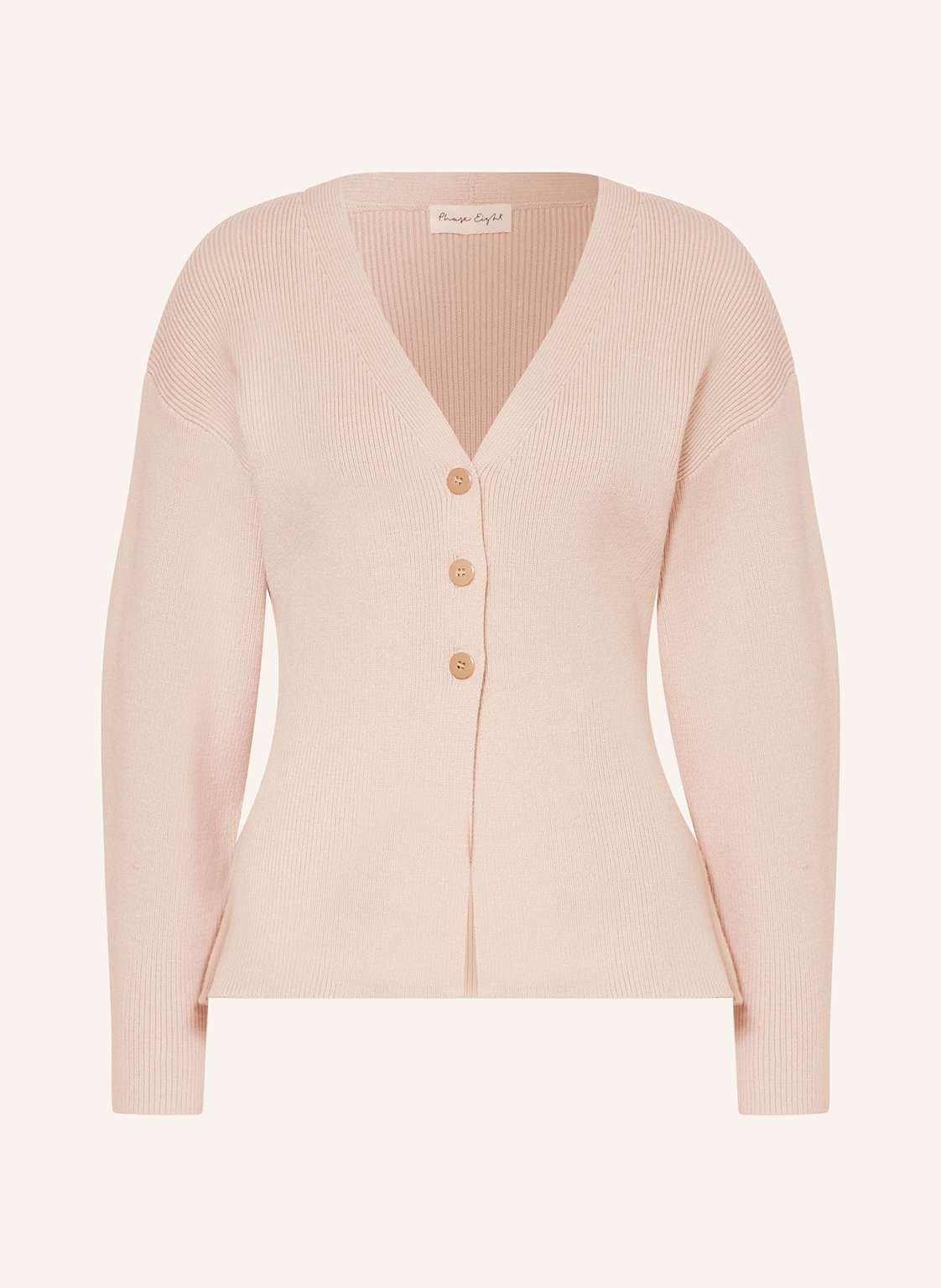 Phase Eight Strickjacke Shae Peplum beige Phase Eight Strickjacke Shae Peplum beige von Phase Eight