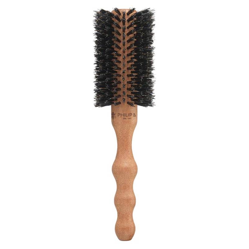 Large Round Hairbrush, Polish Mahogany Handle, 65 Mm von Philip B