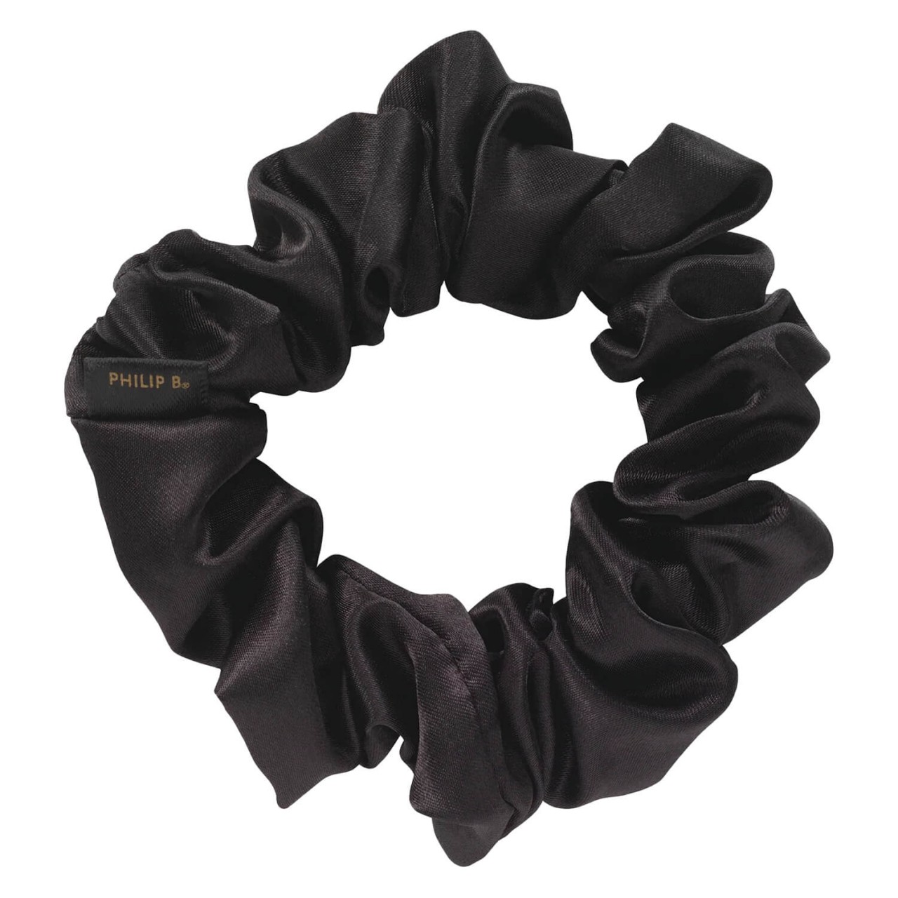 Philip B - Classic Black Scrunchie von Philip B