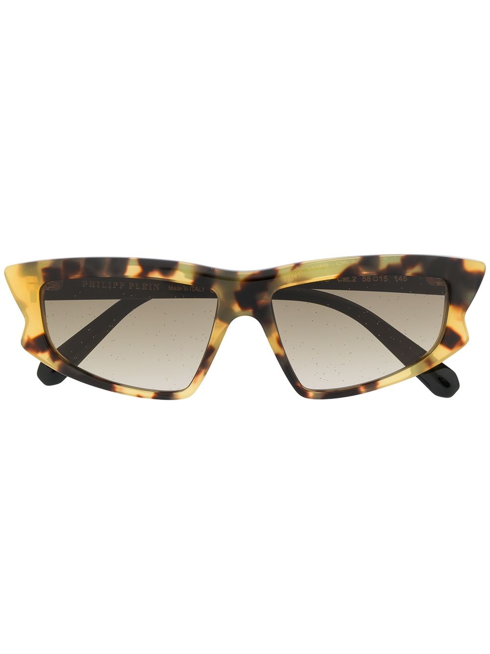 Philipp Plein tortoiseshell effect sunglasses - Brown von Philipp Plein