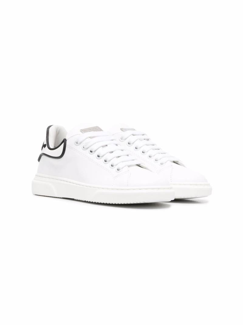 Philipp Plein Junior Runner Iconic Plein low-top sneakers - White von Philipp Plein Junior