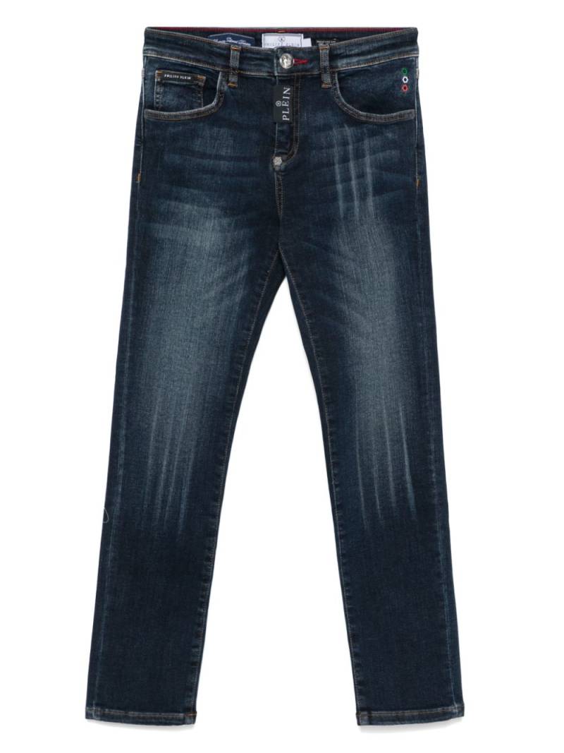 Philipp Plein Junior Super Straight Cut jeans - Blue von Philipp Plein Junior